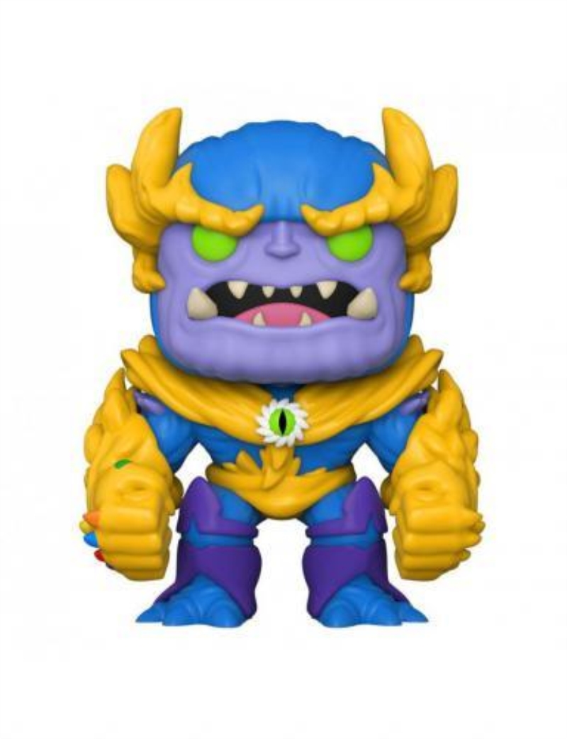 FUNKO ACTION FIGURES FUNKO POP MARVEL MONSTER HUNTERS THANOS